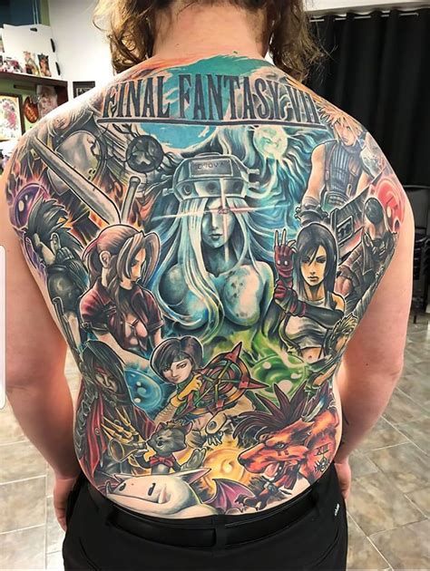 final fantasy 7 tattoo